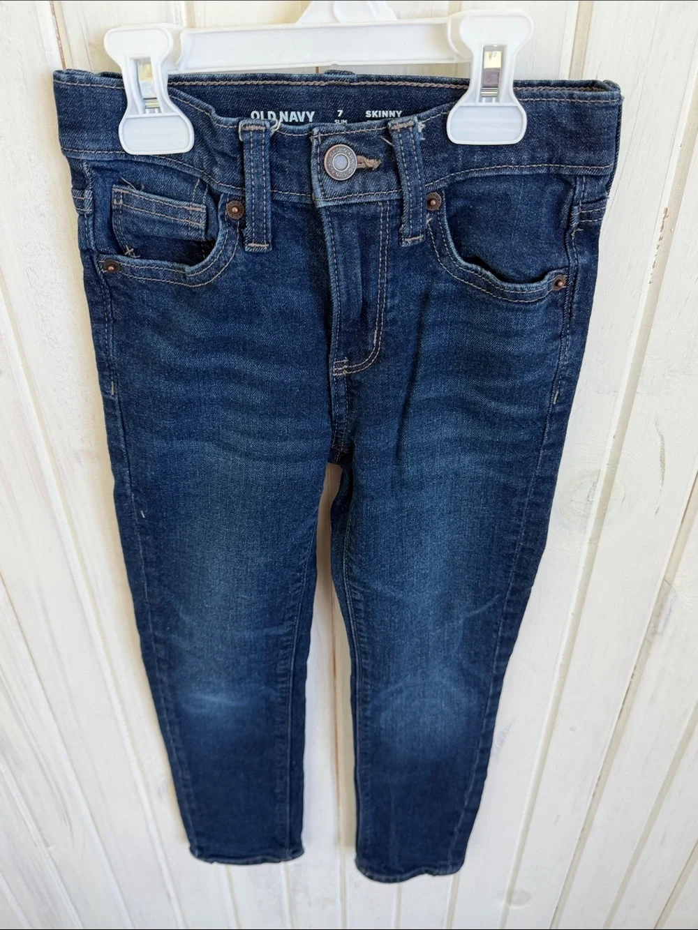 Boys Old Navy Dark Indigo Skinny Slim Jeans